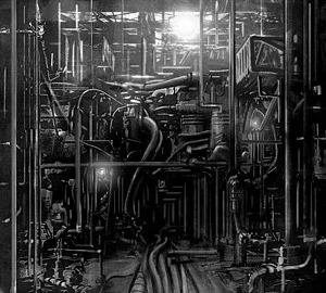 SCP-015 파이프 악몽 - 창고 내부를 가득 채운 배관 구조물