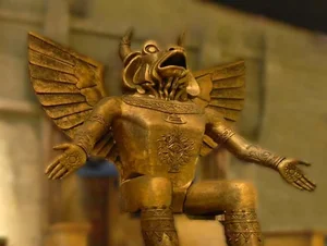 SCP-089 토페트 - 날개 달린 황소 머리 석상