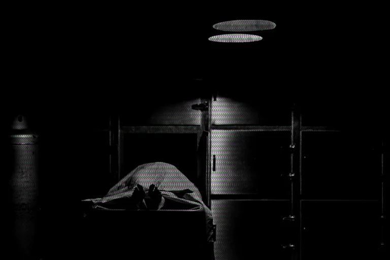 보안 카메라로 찍은 SCP-022의 모습.